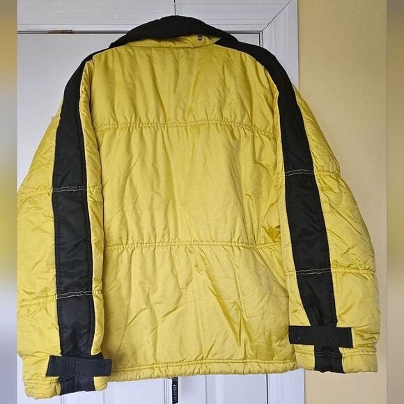LUHTA Yellow and Black Men's Ski Jacket - Picture 8 of 12